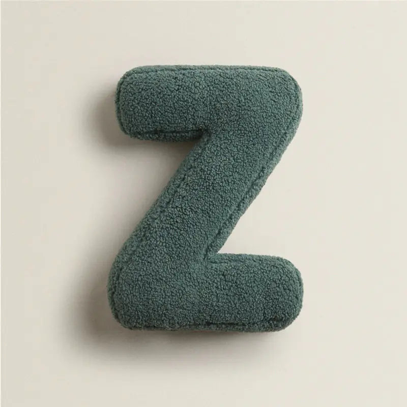 Custom Letter Decor plush cushions
