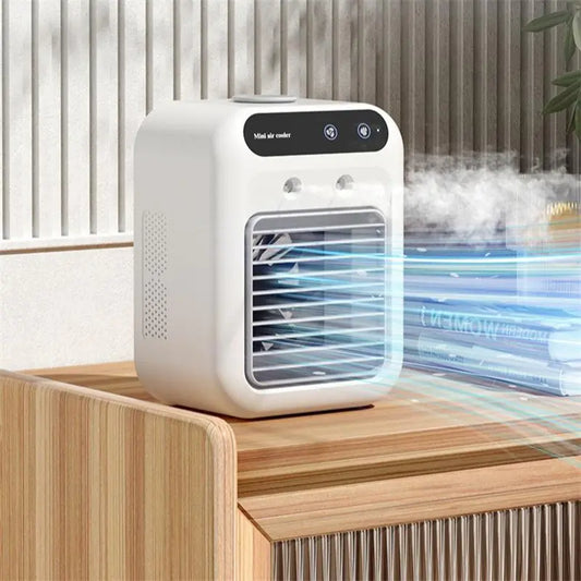 Compact 3-in-1 Air Cooler | Mini AC for All Spaces | Quick Cooling & Humidifying