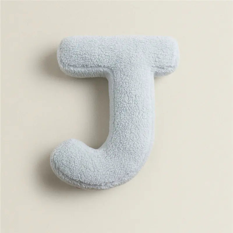 Custom Letter Decor plush cushions