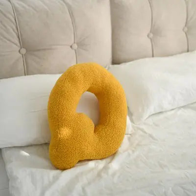 Custom Letter Decor plush cushions