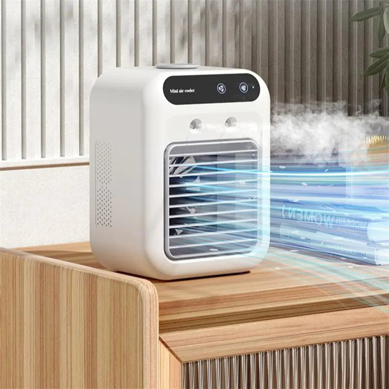 Compact 3-in-1 Air Cooler | Mini AC for All Spaces | Quick Cooling & Humidifying