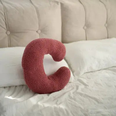 Custom Letter Decor plush cushions
