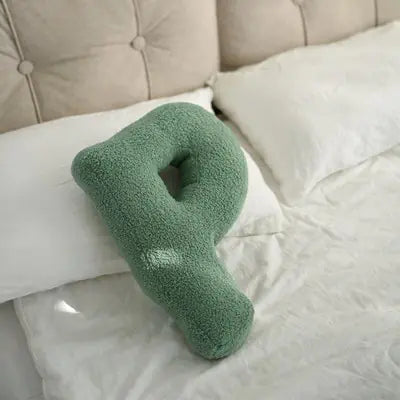Custom Letter Decor plush cushions
