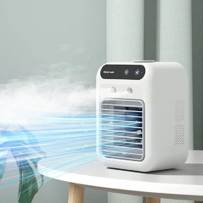 Compact 3-in-1 Air Cooler | Mini AC for All Spaces | Quick Cooling & Humidifying