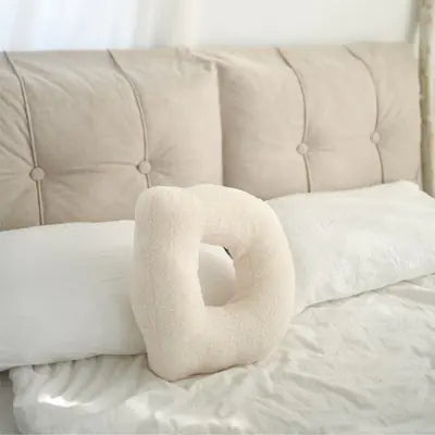 Custom Letter Decor plush cushions