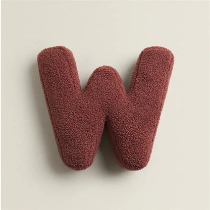 Custom Letter Decor plush cushions