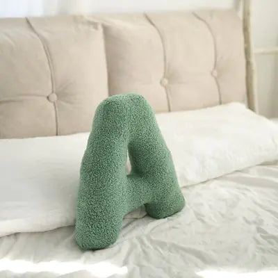 Custom Letter Decor plush cushions