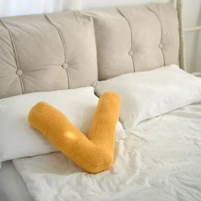 Custom Letter Decor plush cushions